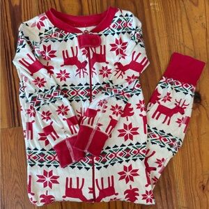 Hanna Andersson Reindeer One Piece Pajama